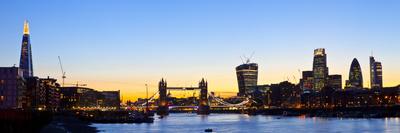London Skyline Panoramic-chrisd2105-Photographic Print