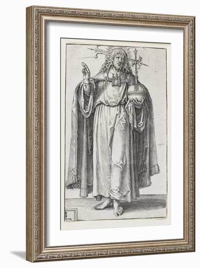 Christ, 1513-Lucas van Leyden-Framed Giclee Print