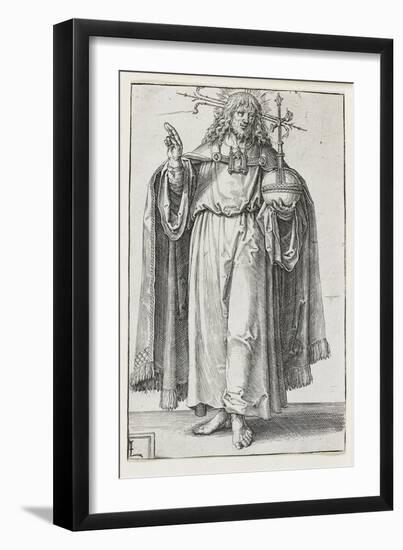 Christ, 1513-Lucas van Leyden-Framed Giclee Print