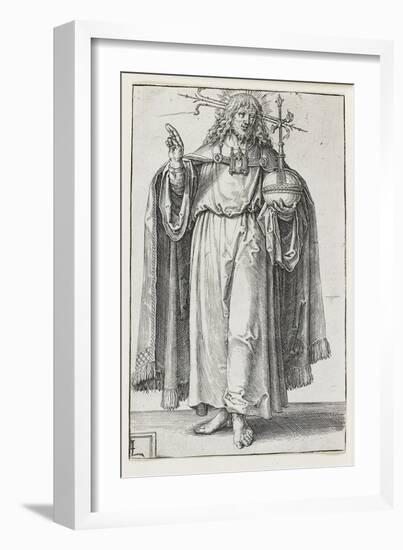 Christ, 1513-Lucas van Leyden-Framed Giclee Print