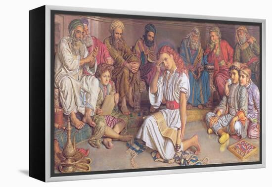 Christ Among the Doctors, 1887-William Holman Hunt-Framed Premier Image Canvas