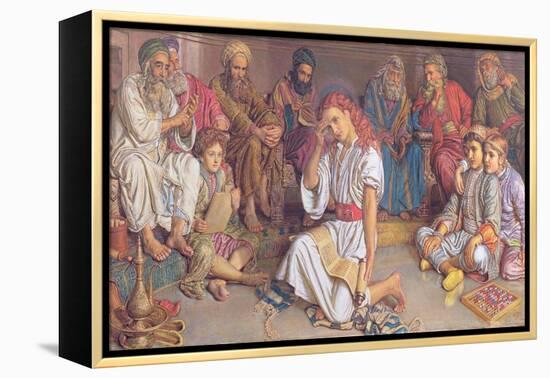 Christ Among the Doctors, 1887-William Holman Hunt-Framed Premier Image Canvas