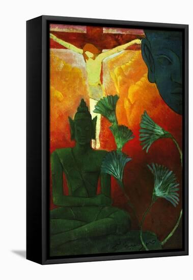 'Christ And Buddha', 1880-Paul Ranson-Framed Premier Image Canvas