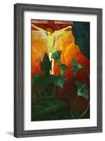 'Christ And Buddha', 1880-Paul Ranson-Framed Giclee Print