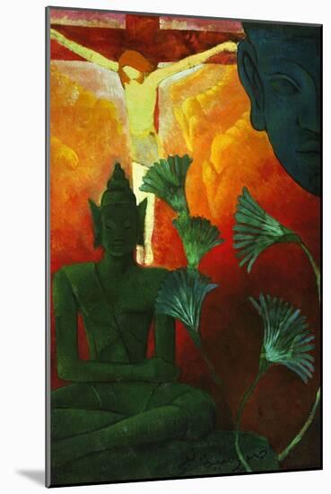 'Christ And Buddha', 1880-Paul Ranson-Mounted Giclee Print