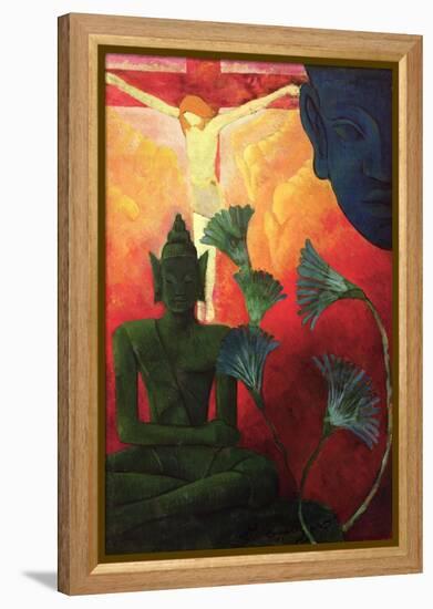 Christ and Buddha, circa 1890-1892-Paul Ranson-Framed Premier Image Canvas