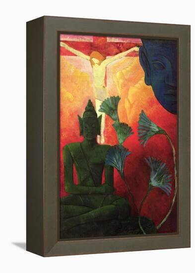 Christ and Buddha, circa 1890-1892-Paul Ranson-Framed Premier Image Canvas