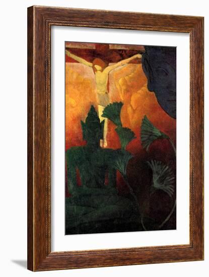 Christ and Buddha-Paul Ranson-Framed Art Print