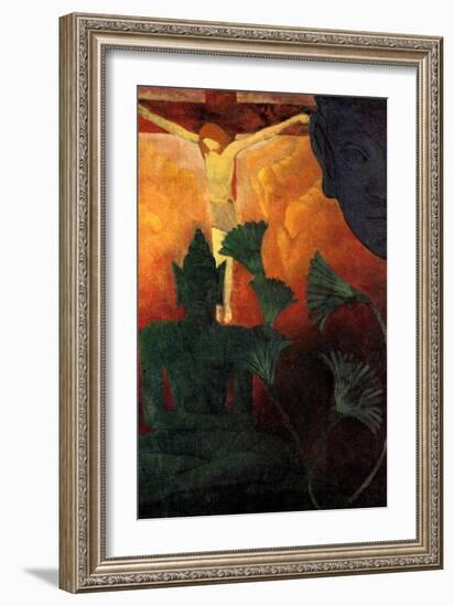 Christ and Buddha-Paul Ranson-Framed Premium Giclee Print