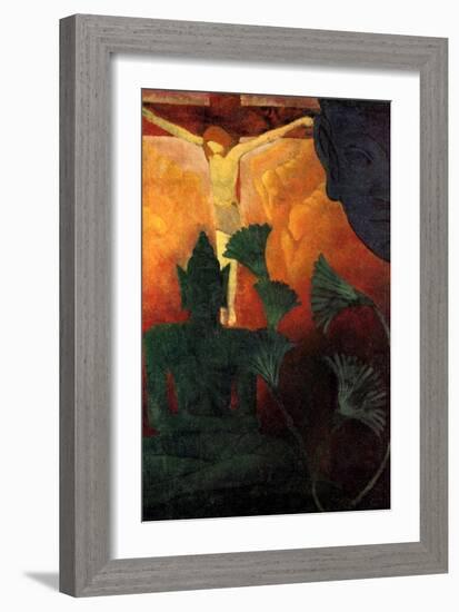 Christ and Buddha-Paul Ranson-Framed Premium Giclee Print