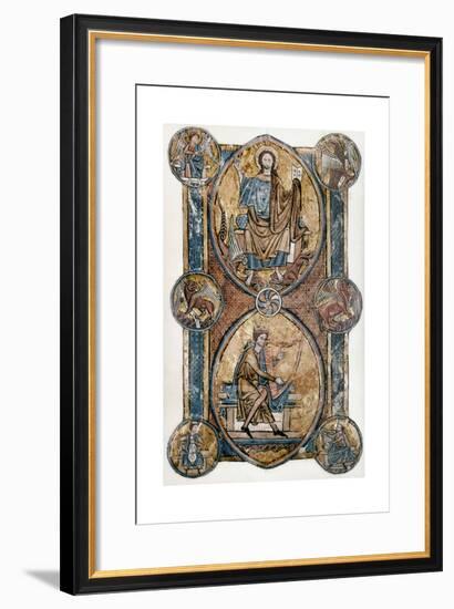 Christ and David-null-Framed Giclee Print