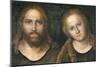 Christ and Mary, 1516-20-Lucas Cranach the Elder-Mounted Giclee Print