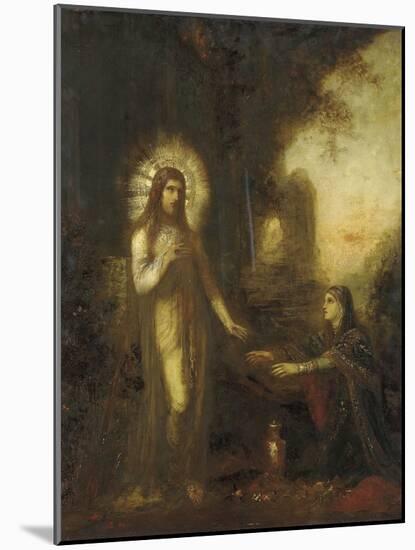 Christ and Mary Magdalene (Noli Me Tangere), C.1889-Gustave Moreau-Mounted Giclee Print