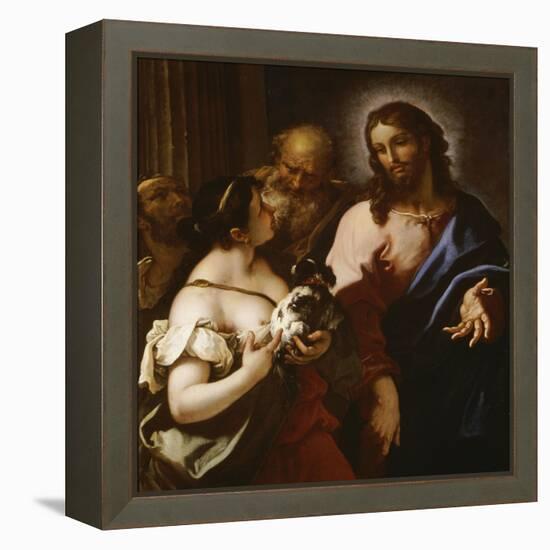 Christ and the Canaanite Woman-Sebastiano Ricci-Framed Premier Image Canvas