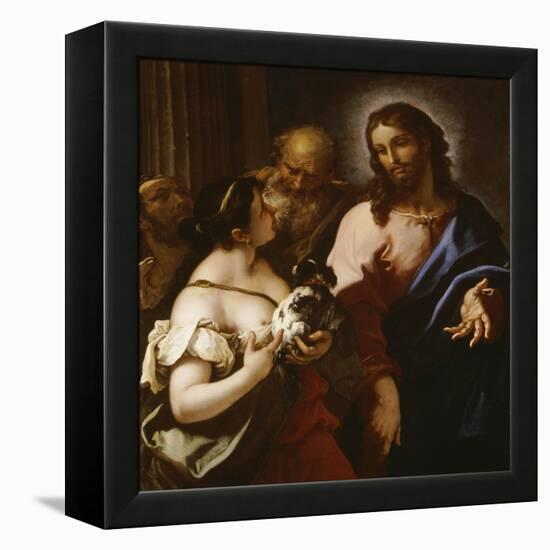 Christ and the Canaanite Woman-Sebastiano Ricci-Framed Premier Image Canvas