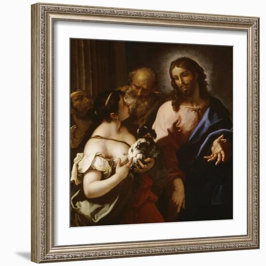 Christ and the Canaanite Woman-Sebastiano Ricci-Framed Giclee Print