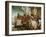 Christ and the Magdalen in the House of the Pharisee-Paolo Veronese-Framed Giclee Print