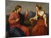 Christ and the Samaritan Woman at the Well, 1796-Angelica Kauffmann-Mounted Giclee Print