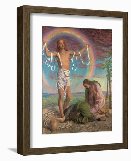 Christ and the Two Marys-William Holman Hunt-Framed Giclee Print