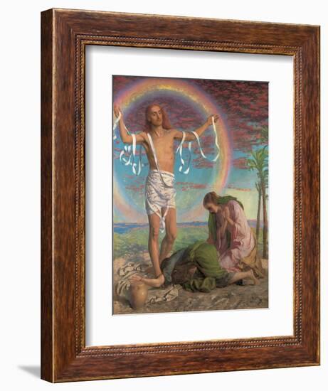 Christ and the Two Marys-William Holman Hunt-Framed Giclee Print