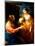 Christ and the Woman of Samaria, 17Th Century (Oil on Canvas)-Pompeo Girolamo Batoni-Mounted Giclee Print