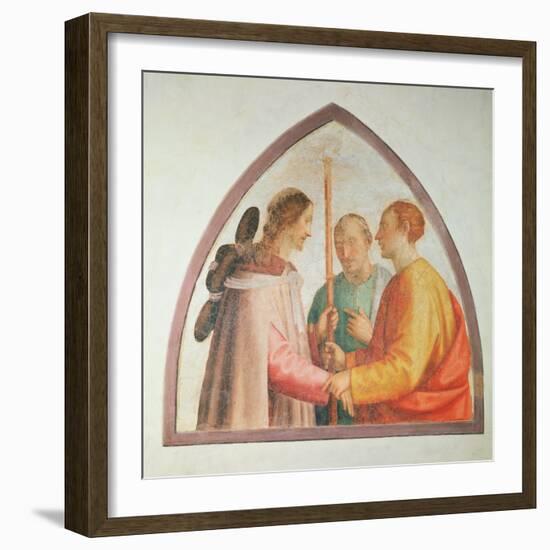 Christ Appearing on the Road to Emmaus-Fra Bartolommeo-Framed Giclee Print