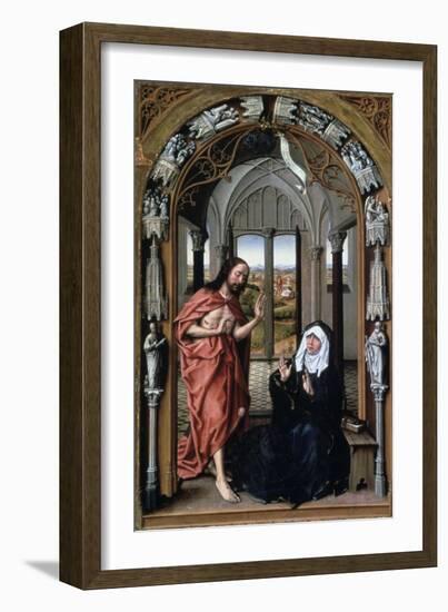 Christ Appearing to His Mother, C1440-Rogier van der Weyden-Framed Giclee Print