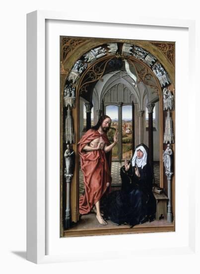 Christ Appearing to His Mother, C1440-Rogier van der Weyden-Framed Giclee Print