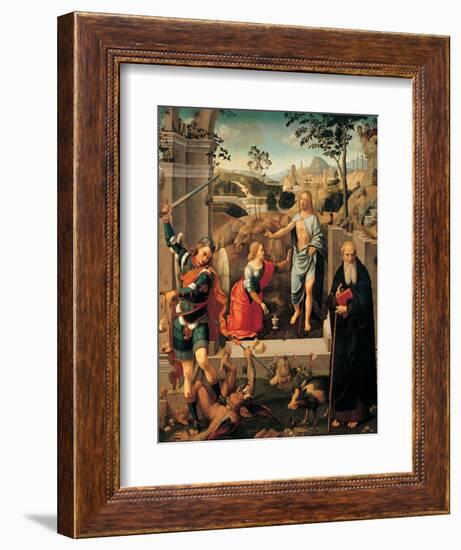 Christ Appearing To Mary Magdalene-Viti Timoteo-Framed Giclee Print