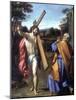 Christ Appearing to Saint Peter on the Appian Way, 1601-1602-Annibale Carracci-Mounted Giclee Print