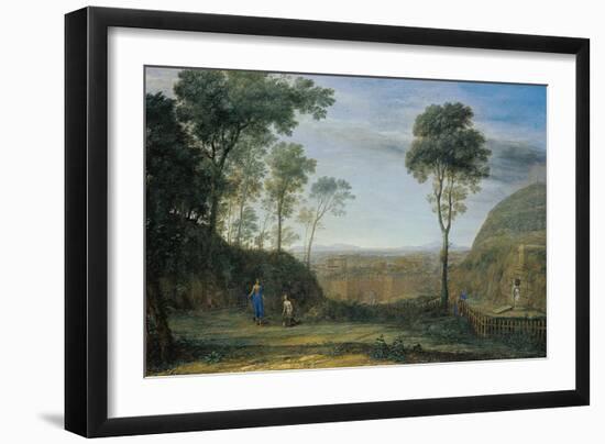 Christ Appearing to St. Mary Magdalene (Noli Me Tanger)-Claude Lorraine-Framed Giclee Print