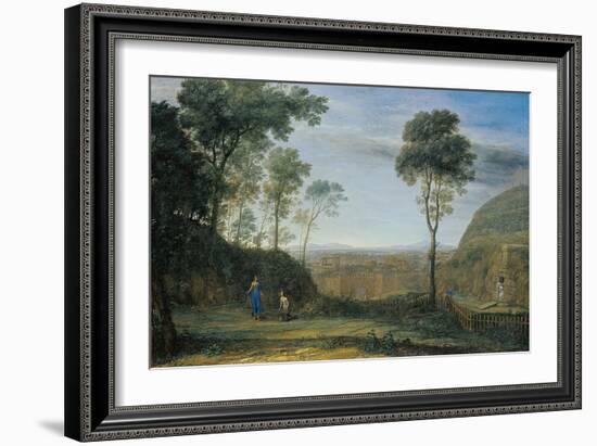 Christ Appearing to St. Mary Magdalene (Noli Me Tanger)-Claude Lorraine-Framed Giclee Print