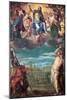 Christ Arresting the Plague with the Prayers of the Virgin, St. Rocco and St. Sebastian-Paolo Veronese-Mounted Giclee Print