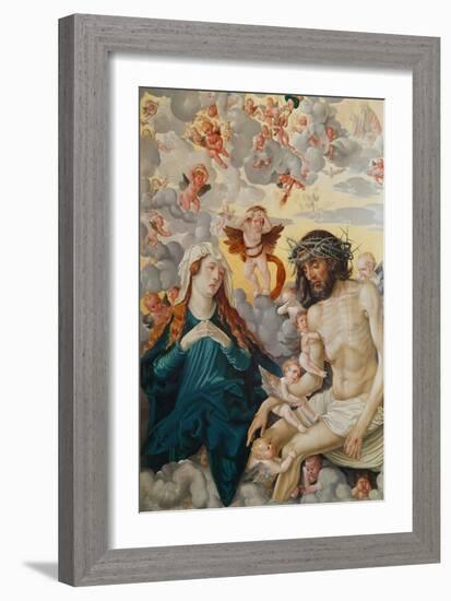 Christ as Man of Sorrows, 1513 (On Panel)-Hans Baldung Grien-Framed Giclee Print