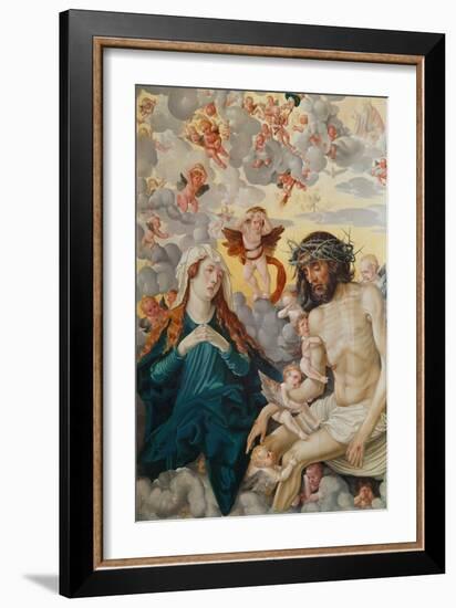 Christ as Man of Sorrows, 1513 (On Panel)-Hans Baldung Grien-Framed Giclee Print