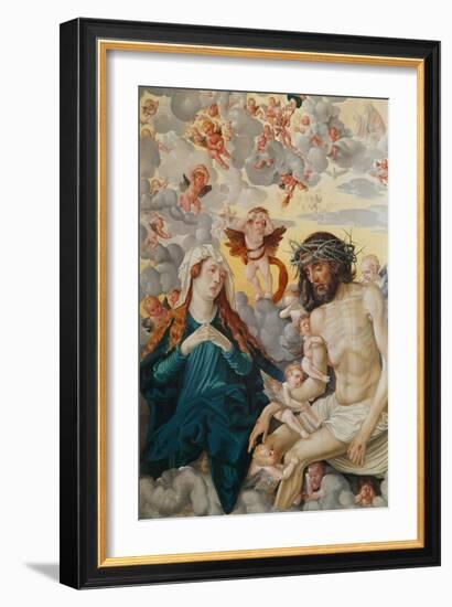 Christ as Man of Sorrows, 1513 (On Panel)-Hans Baldung Grien-Framed Giclee Print