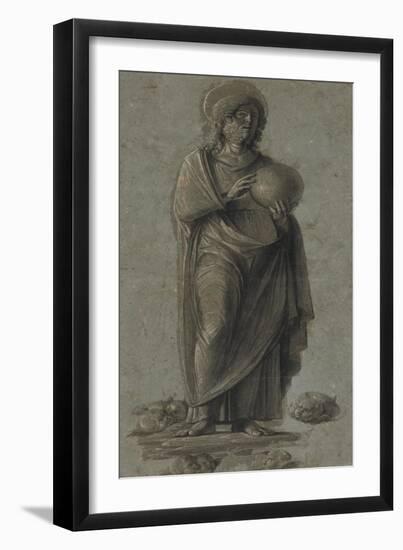 Christ as Saviour of the World-Giovanni Battista Cima-Framed Premium Giclee Print