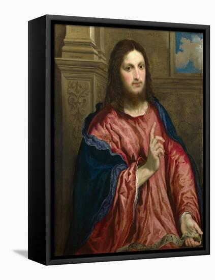 Christ as the Light of the World, C. 1550-Paris Bordone-Framed Premier Image Canvas