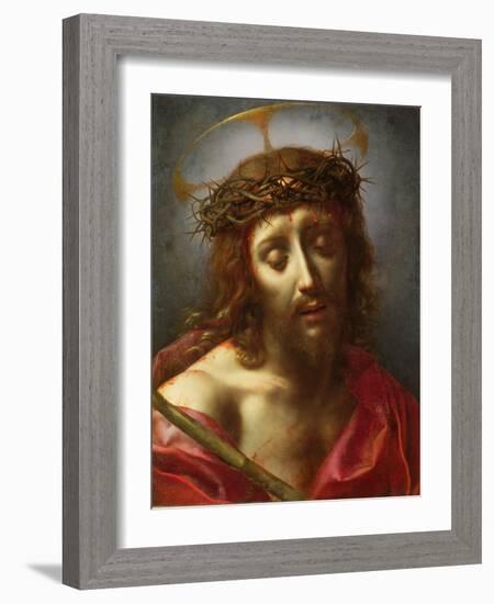 Christ as the Man of Sorrows-Carlo Dolci-Framed Giclee Print