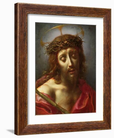 Christ as the Man of Sorrows-Carlo Dolci-Framed Giclee Print