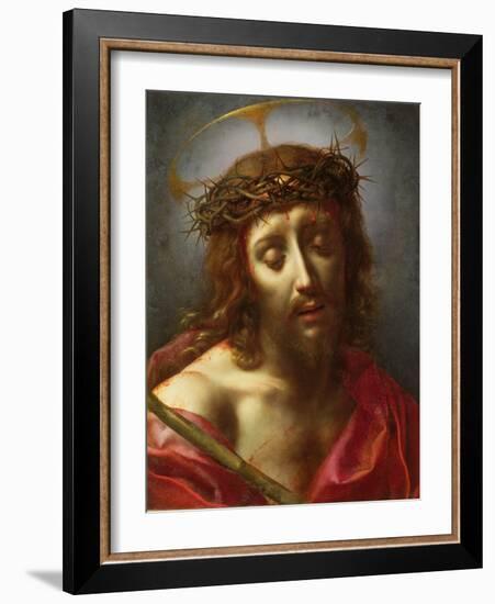 Christ as the Man of Sorrows-Carlo Dolci-Framed Giclee Print