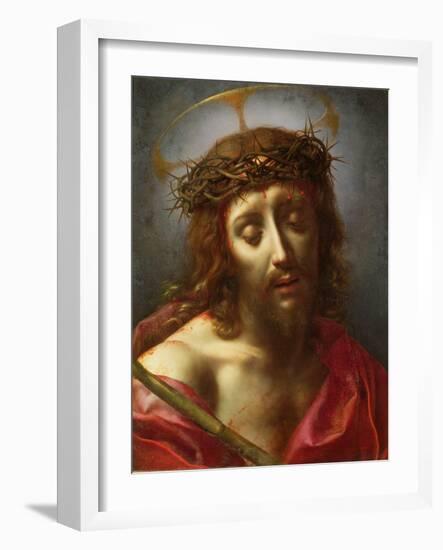 Christ as the Man of Sorrows-Carlo Dolci-Framed Giclee Print