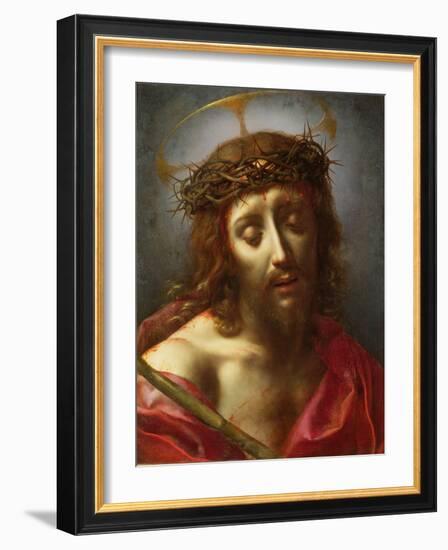 Christ as the Man of Sorrows-Carlo Dolci-Framed Giclee Print