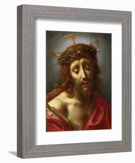 Christ as the Man of Sorrows-Carlo Dolci-Framed Giclee Print