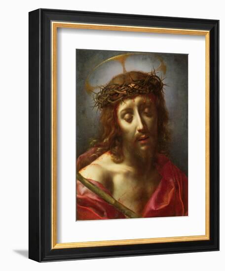 Christ as the Man of Sorrows-Carlo Dolci-Framed Giclee Print