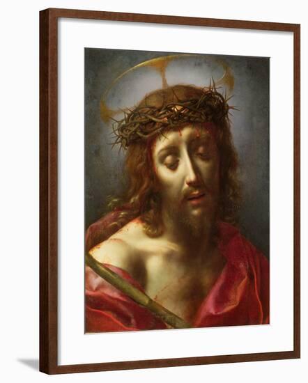 Christ as the Man of Sorrows-Carlo Dolci-Framed Giclee Print