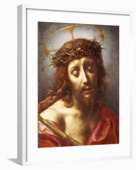 Christ as the Man of Sorrows-Carlo Dolci-Framed Giclee Print