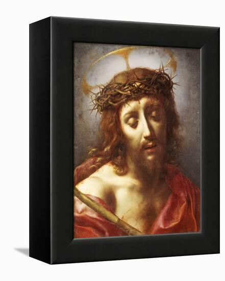 Christ as the Man of Sorrows-Carlo Dolci-Framed Premier Image Canvas