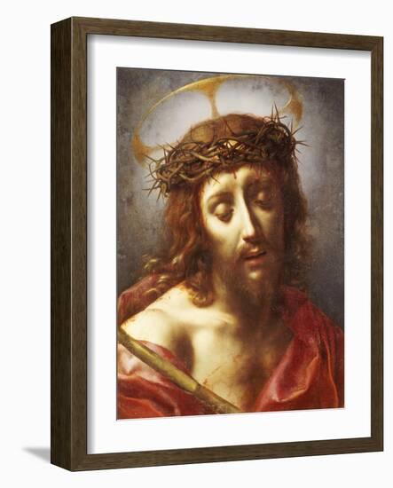 Christ as the Man of Sorrows-Carlo Dolci-Framed Giclee Print