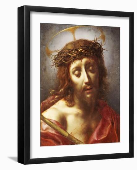 Christ as the Man of Sorrows-Carlo Dolci-Framed Giclee Print